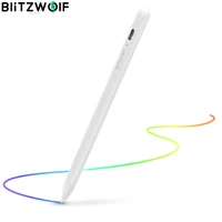 blitzwolf bw sp1 rechargeable active stylus digital pen palm rejection for ipad universal tablet smartphone capacitive screen