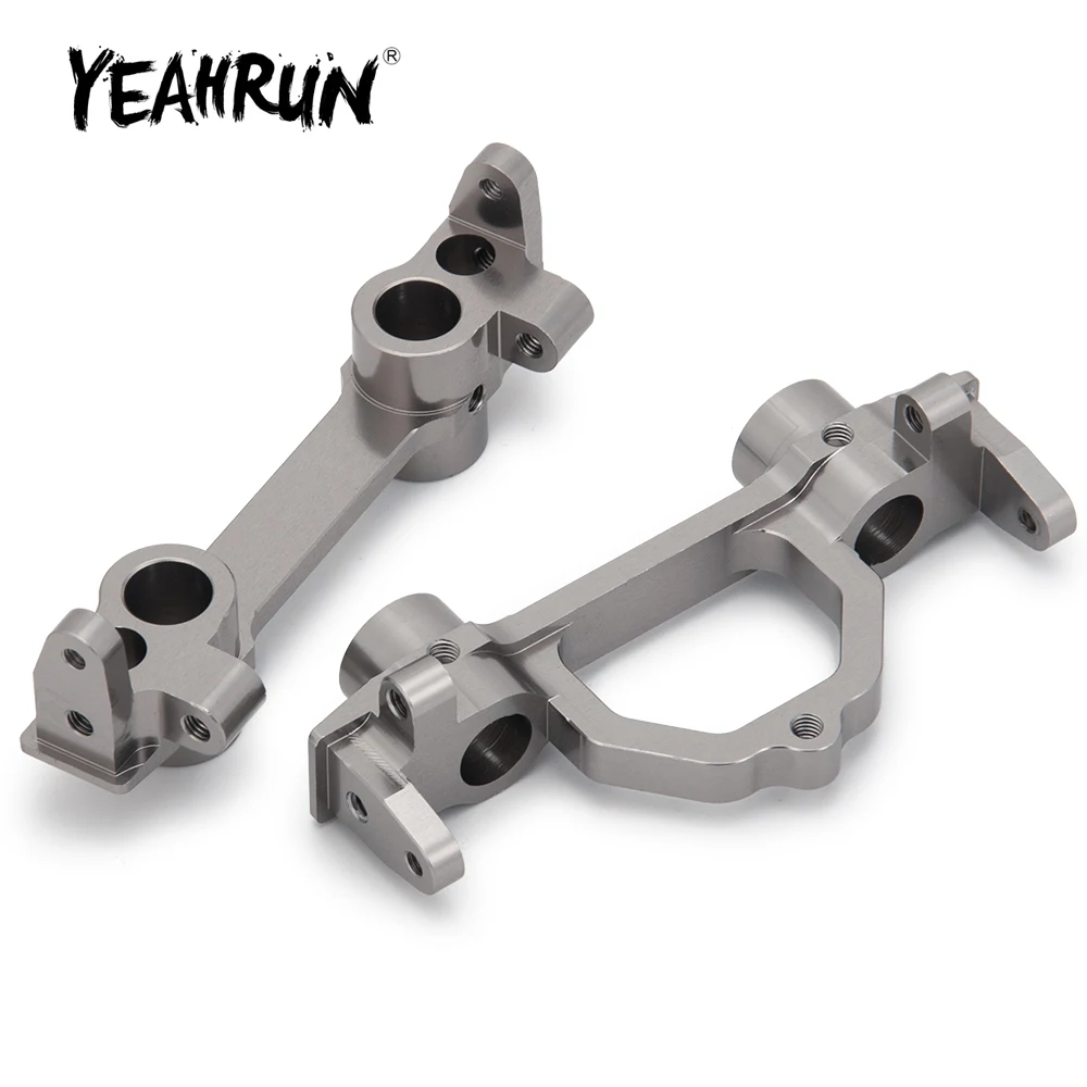 YEAHRUN черный Титан Алюминий Переднее Крепление для заднего бампера пластина