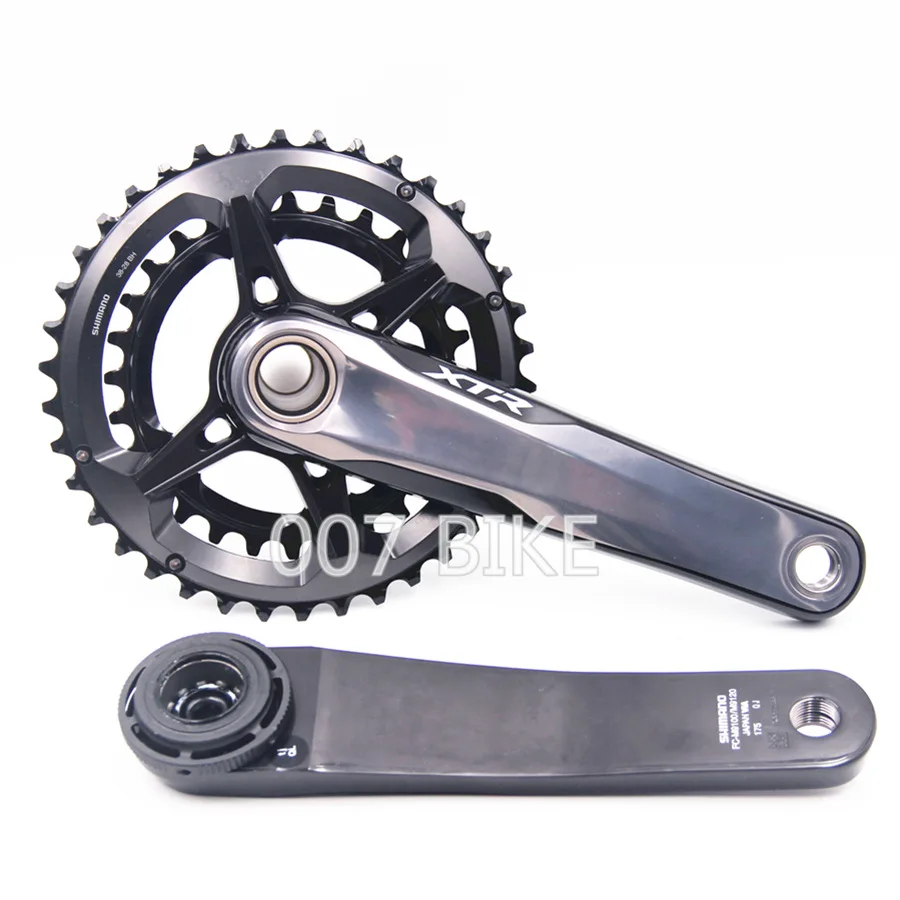 SHIMANO DEROE XTR FC M9100 кривошипная система 2x12 Speed HOLLOWTECH II 28 38T 170 мм 175 мм|Шатун и передняя