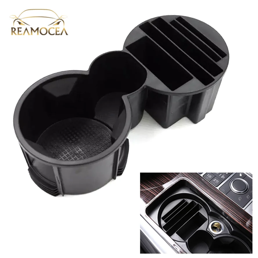 

Reamocea Car Center Console Multifunction Car Drink Holder Water Cup Storage Box Fit For Land Rover Range Rover Sport Executive