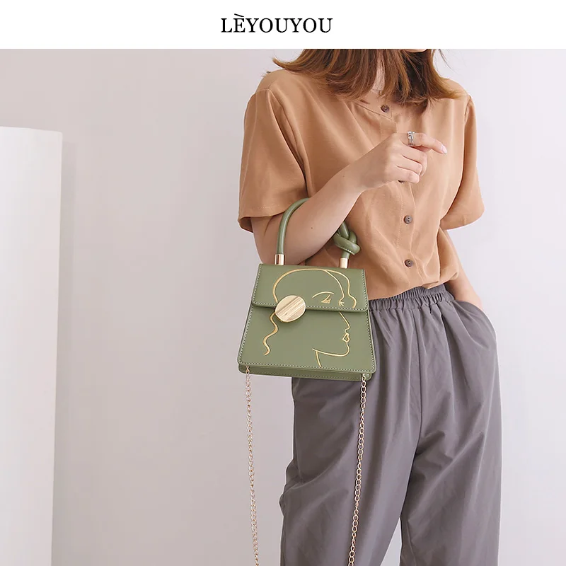 

Advanced feeling foreign style bag women's bag 2020 new fashion Korean version all things messenger bag retro fashion embroidery