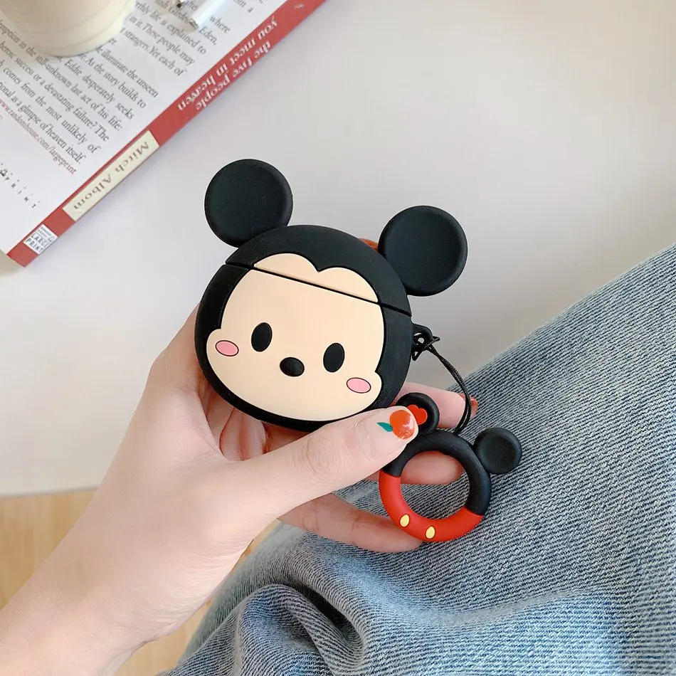 132A 3D чехол для наушников для Airpods Pro Чехол Силиконовый Ститч Кот Мультяшные наушники/Earpods чехол для Apple Air pods Pro 3 чехол Брелок - Цвет: 132A