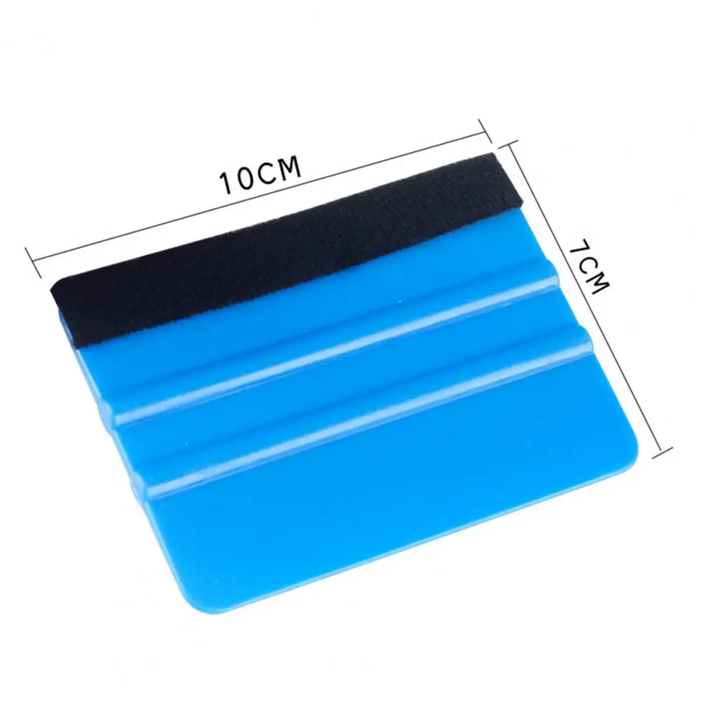 

Squeegee Tool Portable Felt Edge PP Cleaning Scraper for Car Auto Car Wash and Maintenance Scraper a