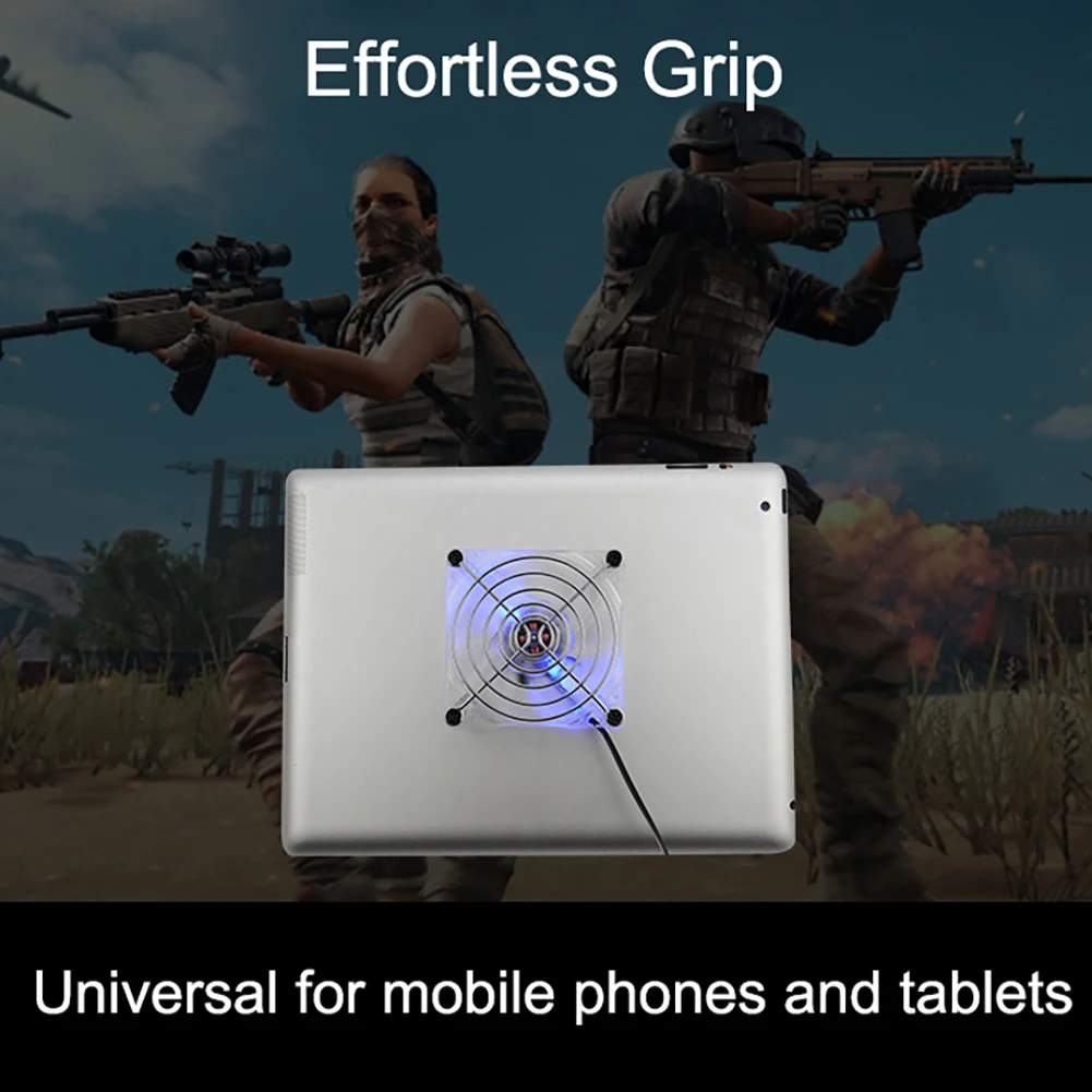 Phone Radiator Gaming Universal Cooler Adjustable Portable Fan Holder Heat Sink for iPhone Samsung Huawei | Электроника