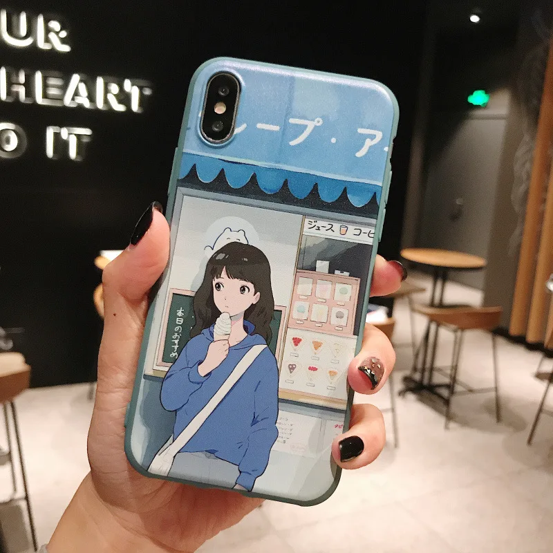 Kawaii для костюмированной вечеринки по японскому аниме иллюстрации мобильного