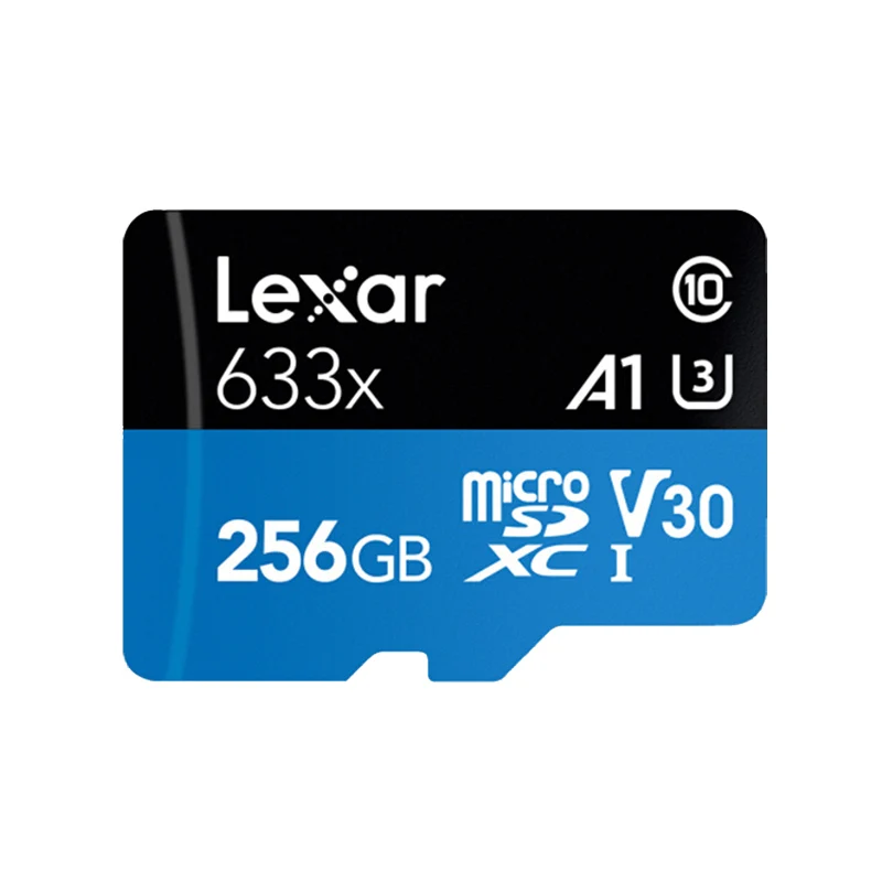 Lexar Micro SD 128 ГБ 32 ГБ 64 Гб 256 ГБ 512 Гб 16 Гб Micro SD карта SD/TF флэш-карты памяти 32 64 128 Гб microSD для телефона 633X - Емкость: TF633X-256G