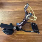 Мощный Рыболовный набор, Рогатка, охотничий катапульт, костюм для наружной стрельбы, Рыболовная катушка + дартс, для кемпинга, точный арбалет