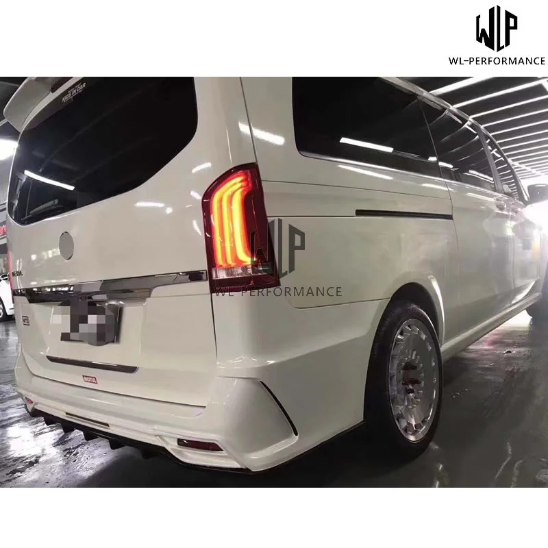 V260 высококачественные ПП неокрашенные передние бамперы решетка задний бампер