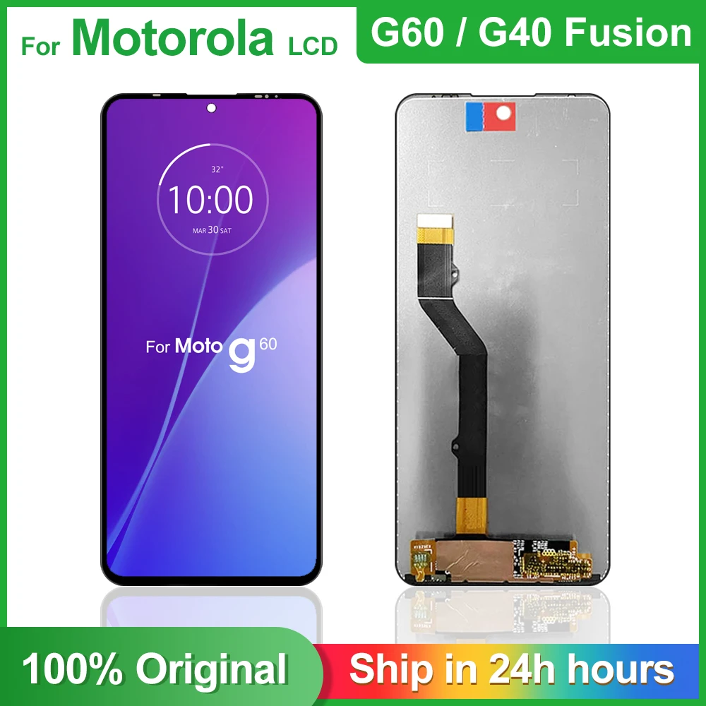 

6.8'' Original For Motorola Moto G60 LCD Display Touch Screen Assembly Replacement For Motorola G60 LCD PANB0001IN display