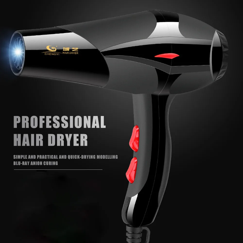 

Фен профессиональный с длинным проводом и европейской вилкой, 2100 Вт, 2300 Вт