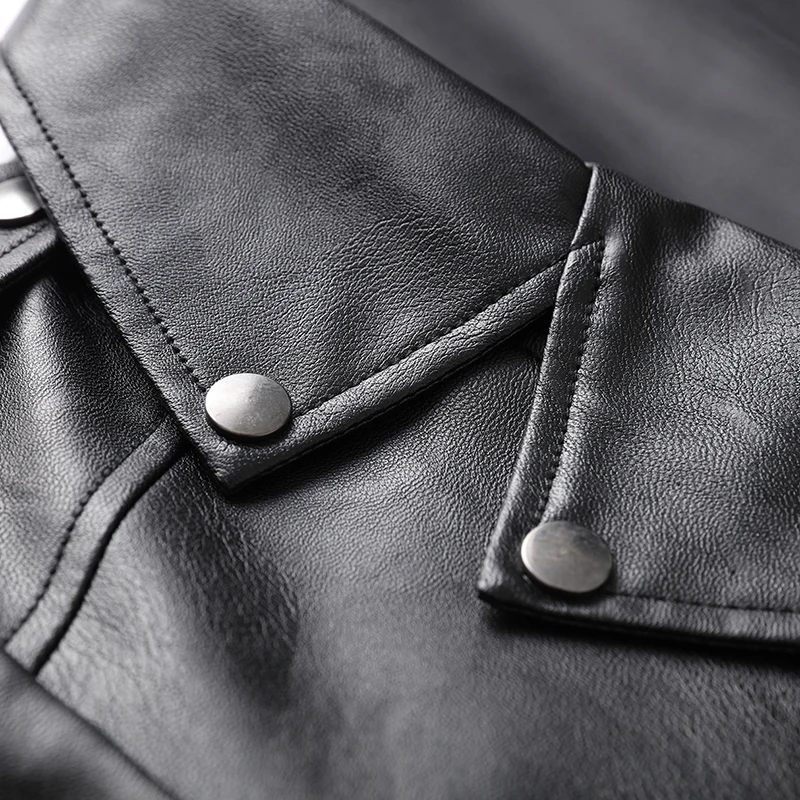 2019 однотонная зимняя кожаная куртка Мужская бархатная Толстая Теплая