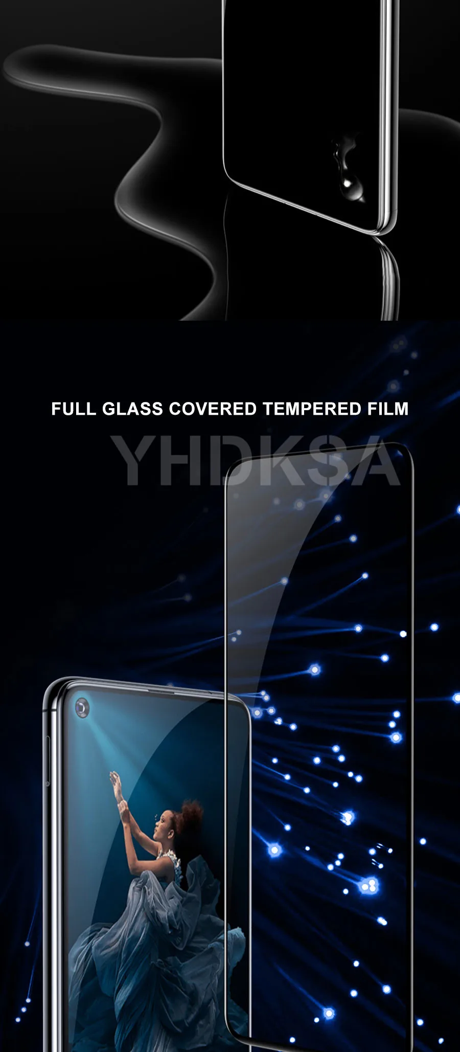 9D полное покрытие из закаленного стекла для huawei Honor 20 10 Lite Защита экрана для Honor 9 8 Lite V20 V10 V9 Play 9X защитная пленка