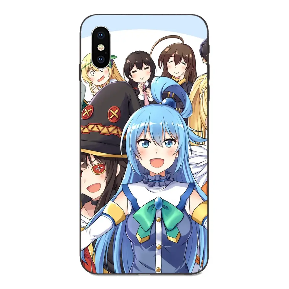 Японское аниме сексуальная девушка коносуба для Galaxy C5 C7 J1 J2 J3 J330 J5 J6 J7 J730 M20 M30 Ace Core
