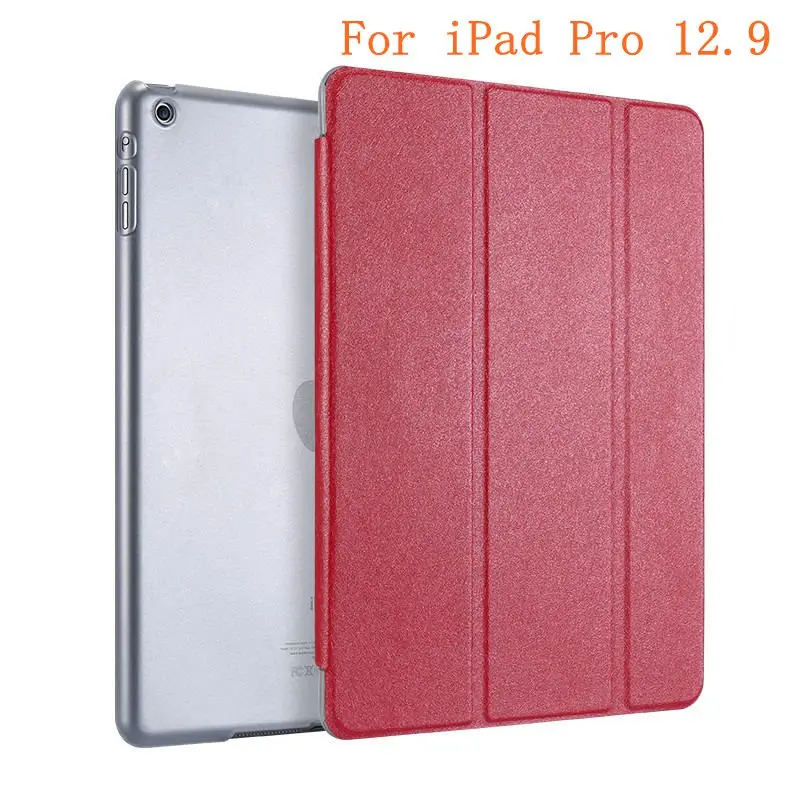 For i Pad Pro 12.9 Чехол Floveme для i Pad Air 2 Шелковый чехол для i Pad Mini 2 4 5 складной тонкий полный защитный чехол для i Pad Pro 9,7 12,9 - Цвет: For i Pad Pro 12.9