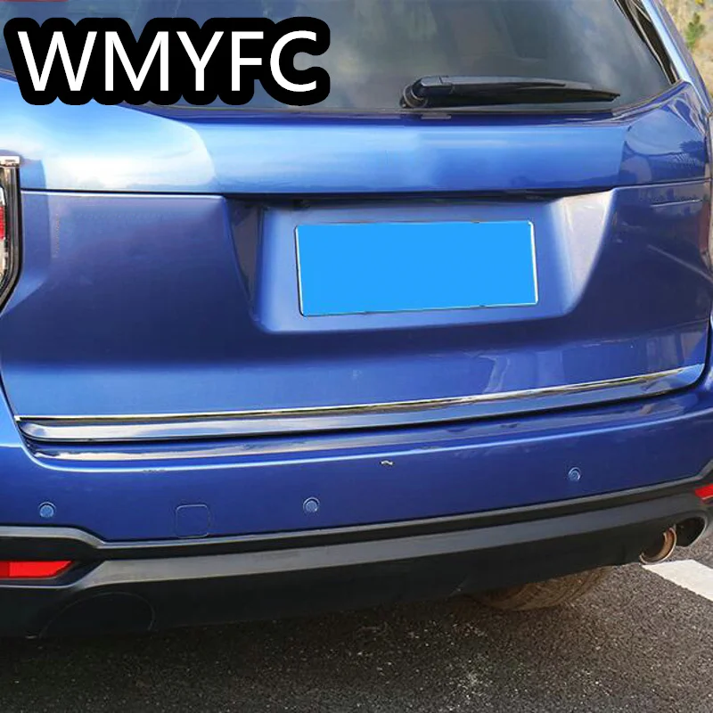 Накладка на заднюю крышку багажника из нержавеющей стали подходит для Subaru Forester SJ