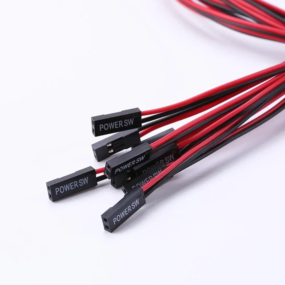 Блок питания AXT 10 шт./лот|computer power switch cable|power cableswitch cable |