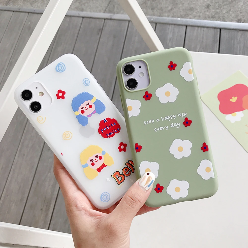 Flowers Clear Phone Case For Huawei P40 P30 P20 Pro Lite Mate 30 20 Honor 10 8X 7X Nova 3 5i Cover Soft Matte | Мобильные телефоны