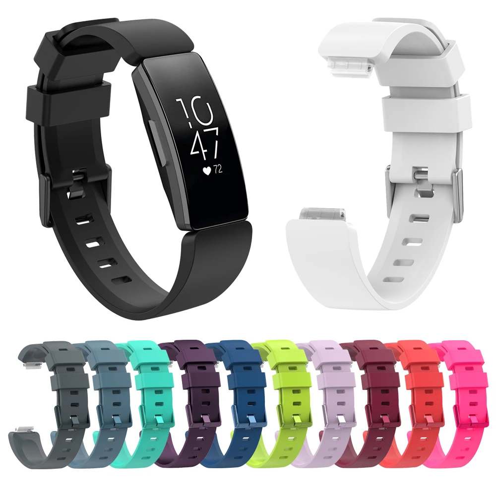 Силиконовый Браслет для Fitbit Ace 2/Inspire HR ремешок часов из ТПУ Inspire HR/Ace2 Замена ремня