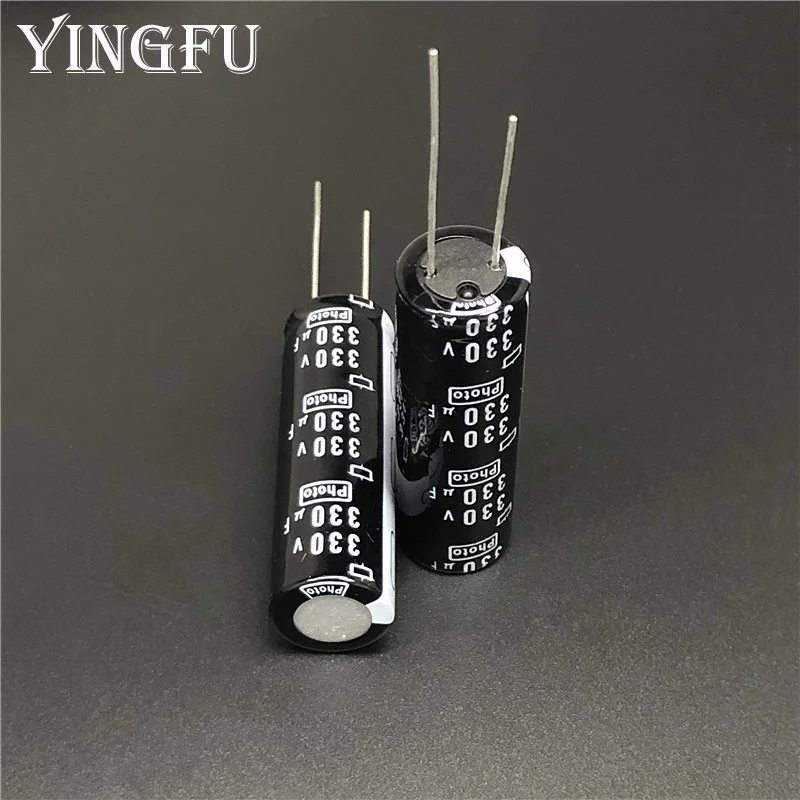 Конденсатор 330 мкФ 330V NCC Photo флэш-конденсатор 16x50mm 330V330uF Low ESR PH конденсатор 5 шт./20 шт.