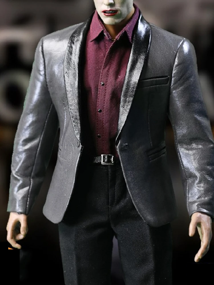 

Мужская одежда 1/6, стильное пальто, кожаный костюм, пальто для куклы 1/6 дюйма PH/COOMODEL Man в наличии