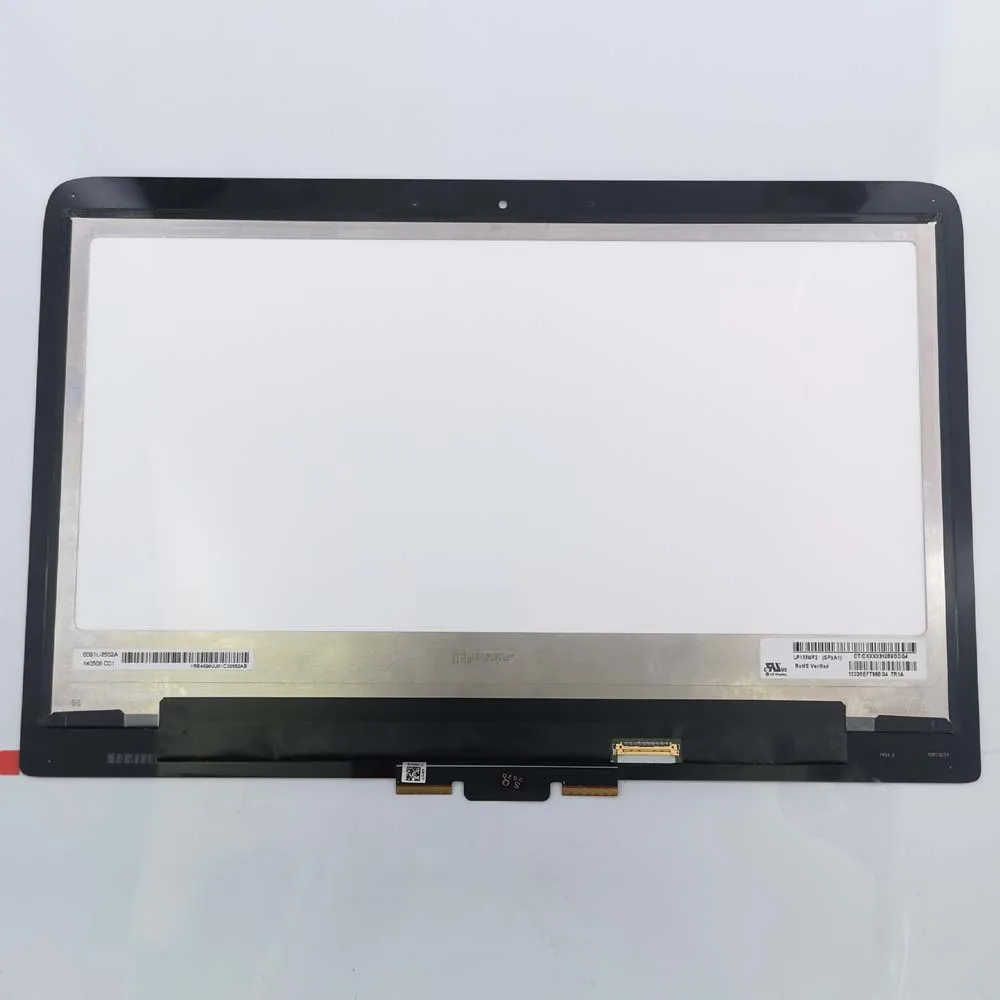 

Дисплей 13,3 дюйма LP133WF2 SPL1 LP133WF2-SP L1, ЖК-экран с цифровым преобразователем в сборе для HP 13-S106NF 13-s 1920*1080