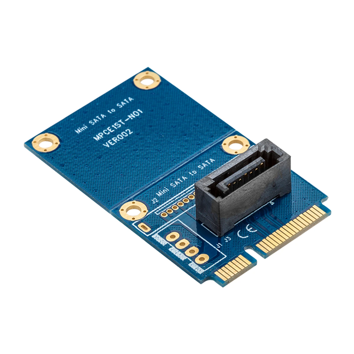 ORICO SATA 7PIN к адаптер mSATA вертикальный тип SSD адаптер Поддержка SATA3 протокол поддержка полноразмерная двусторонняя печатная плата