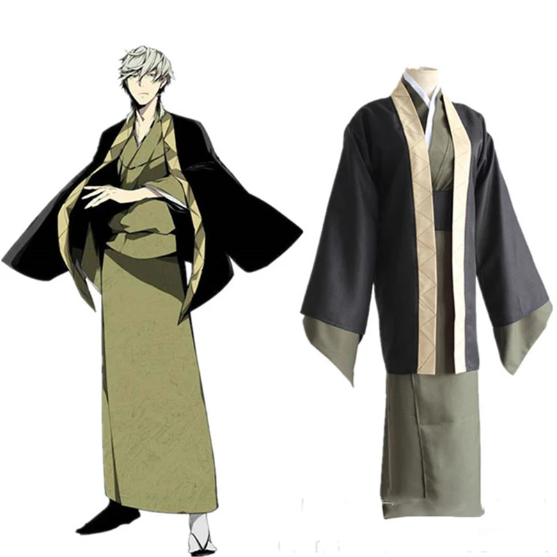 Защищает собак аниме вооруженных детектив юкичи фукудзавы кимоно Косплэй Для