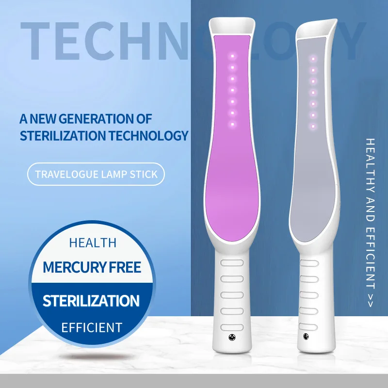 

UV Disinfection Lamp Household Portable UV Disinfection Stick Handheld Sterilizer UV Kills Virus Mites Bacteria