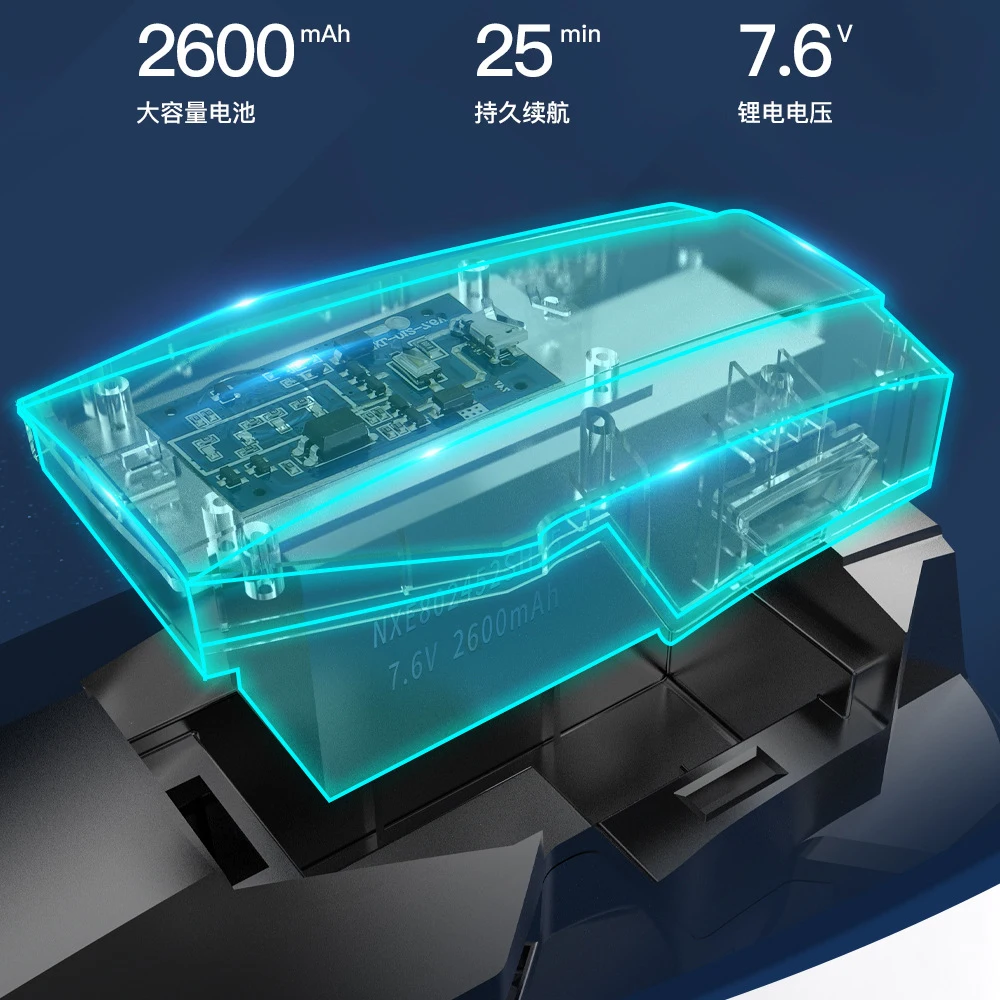 Оригинальный аккумулятор Lipo 7 6 В 2600 мАч для SG907 max Drone 5G GPS Smart Anti-Shake RC Quadcopter запасные