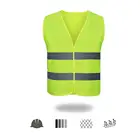 Светоотражающий Жилет для автомобиля, защитное устройство для защиты тела, дорожные средства для бега, езды на велосипеде, Спортивная жилетка