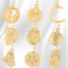 Цепочка с подвеской в виде Солнца и Луны для женщин