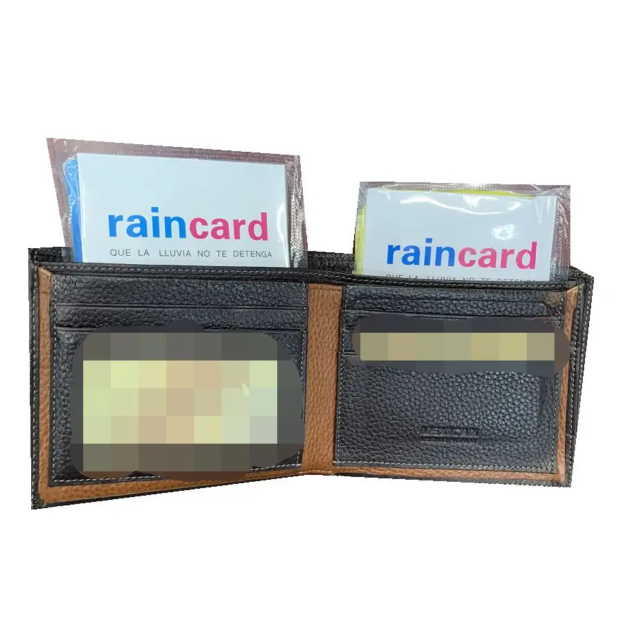 5 шт. Raincard куртка для женщин карманный портативный плащ компактный бумажник с