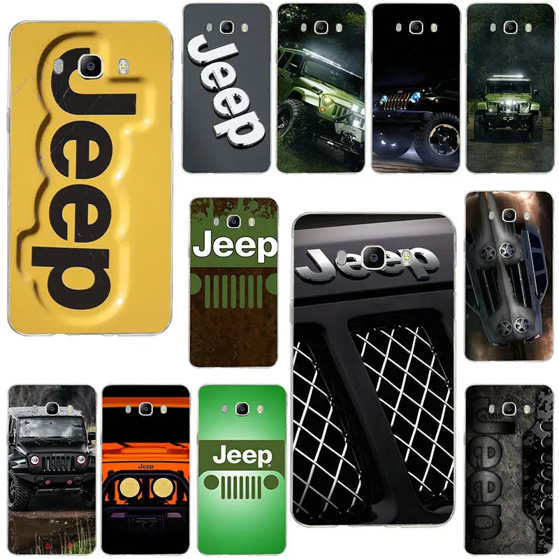 Супер джипы логотип автомобиля ТПУ чехол для телефона samsung Galaxy S2 S3 S4 S5 Mini S6 S7 S8 Edge S9