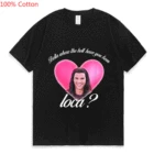 Футболка МужскаяЖенская хлопковая с принтом, уличная одежда в стиле хип-хоп, с принтом Где ты был Итак, летняя суперпопулярная рубашка в стиле Харадзюку