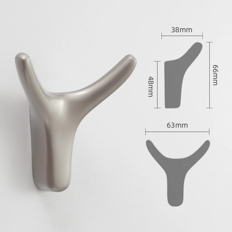 

Крючок настенный KAK цинковый сплав