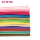 Ткань минки ZYFMPTEX для шитья, 1 шт., для рукоделия, домашний текстиль для игрушек, плюшевая ткань, пэчворк, однотонный стиль 45*50 см
