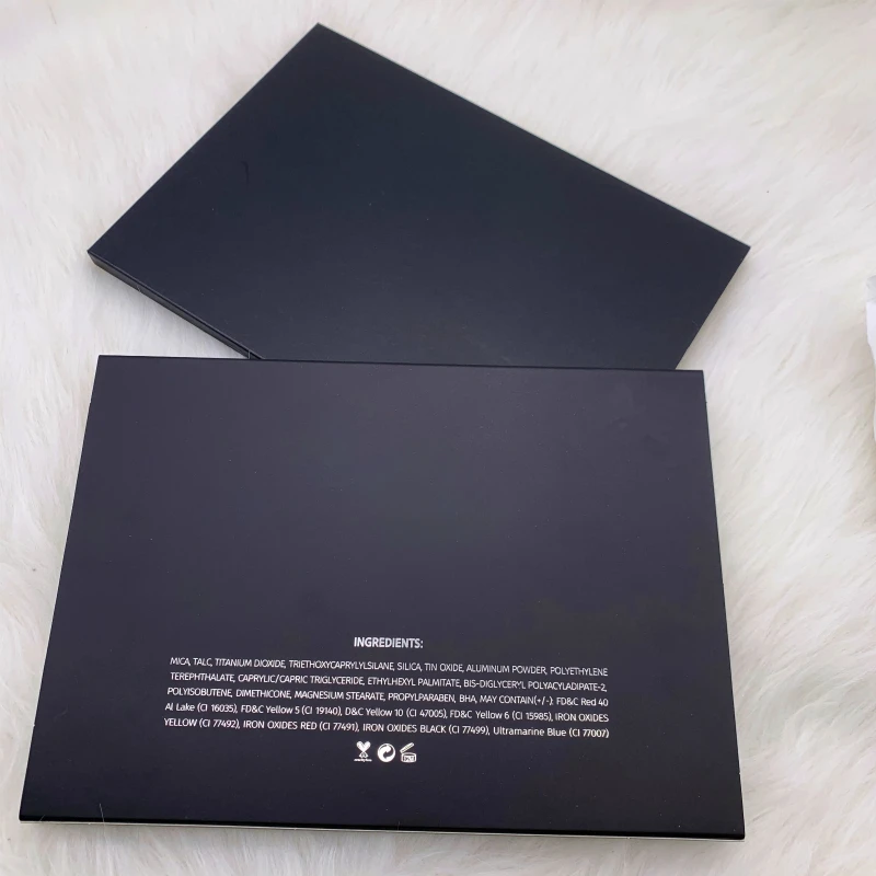 Оптовая продажа палитра теней для век без этикетки водостойкие тени 35 цветов