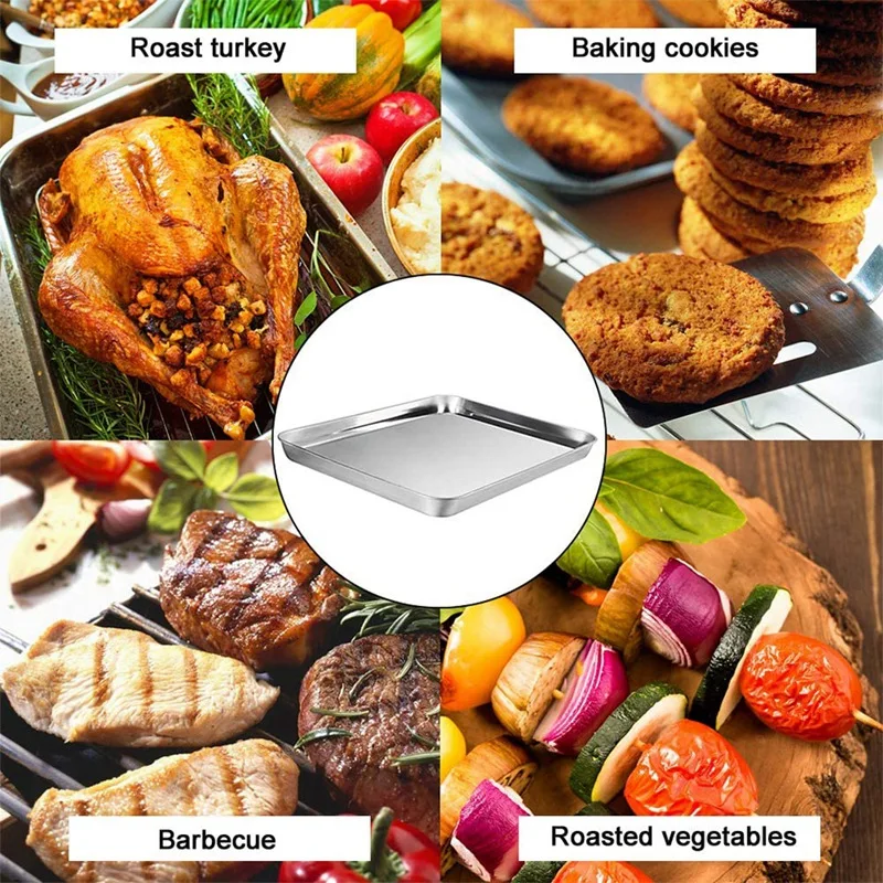 Противень для выпечки с вешалка полотенец комплект Нержавеющая сталь формы и