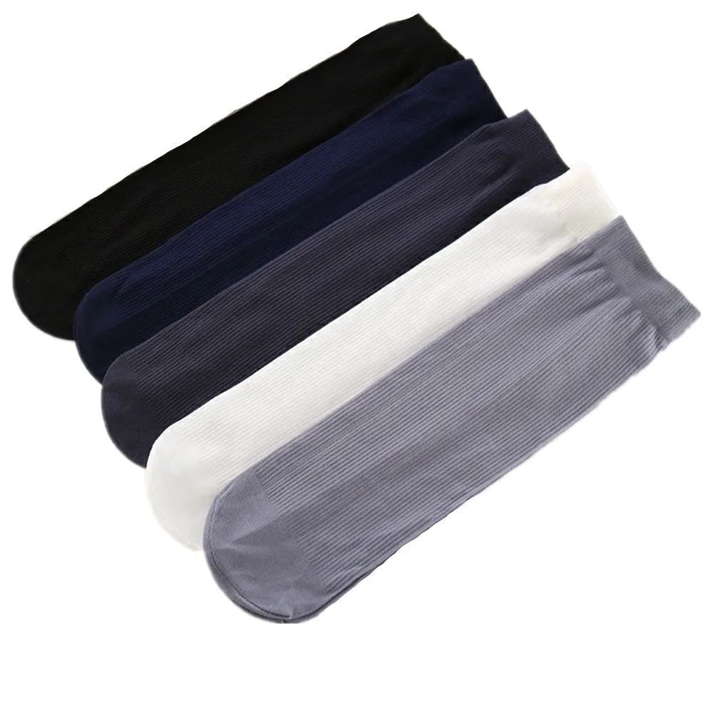 UNWE 5 пар мужские носки новинка 2019 бамбуковые деловые повседневные длинные тонкие
