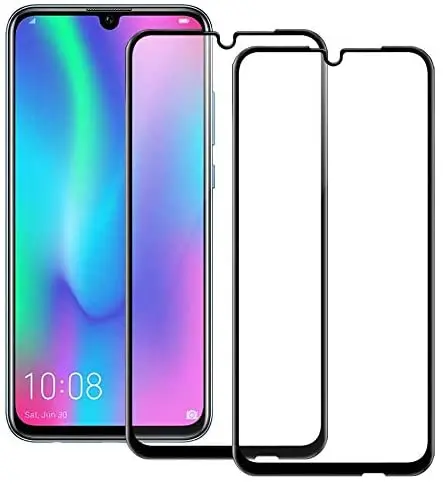 

MOBILE STUFF [2 Pack] Screen Protector Compatible for Huawei P Smart 2019 / Honor 10 Lite, Full Coverage Tempered Glass Film