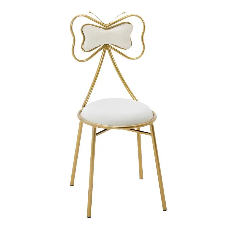 H1 стул для макияжа туалетный столик скандинавский бант ins женский домашний