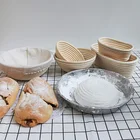 Ферментация хлеба круглая корзина из ротанга для хлеба, багета для теста Banneton Brotform Proofing, корзина для доказательств, инструменты для выпечки