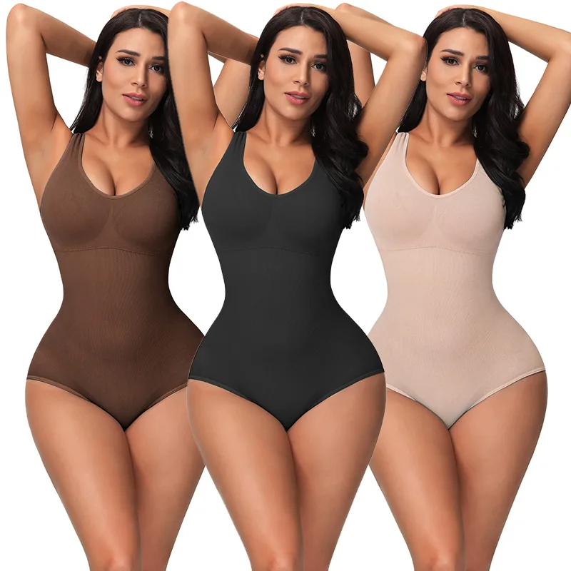 Europe Women Sexy Bodysuit Butt Lifter Tummy Control Shaperwear Waist Slimming Trainer Corset Enhancer Rompers Jumpsuit Lingerie
