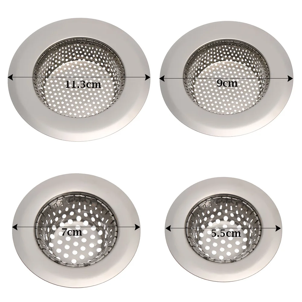 Сетчатый фильтр для раковины из нержавеющей стали 1/3/5 шт. | Обустройство дома