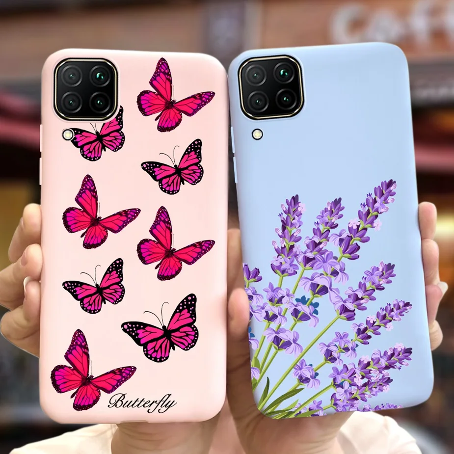 Чехол для Huawei P40 Lite E милый чехол с рисунком конфет мягкий силиконовый телефона из