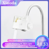xiaoda xiaolang vc skin care antioxidant cosmetology faucet remove chlorine water saver filter nozzle tap kitchen faucet sink