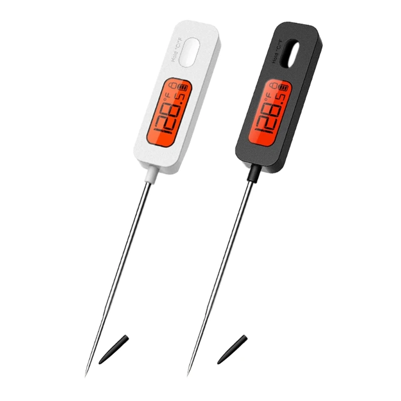 

Instant Read Meat Thermometer Cooking Digital Food Thermometer Kitchen Thermometer Probe with Backlit BBQ Grill Candy