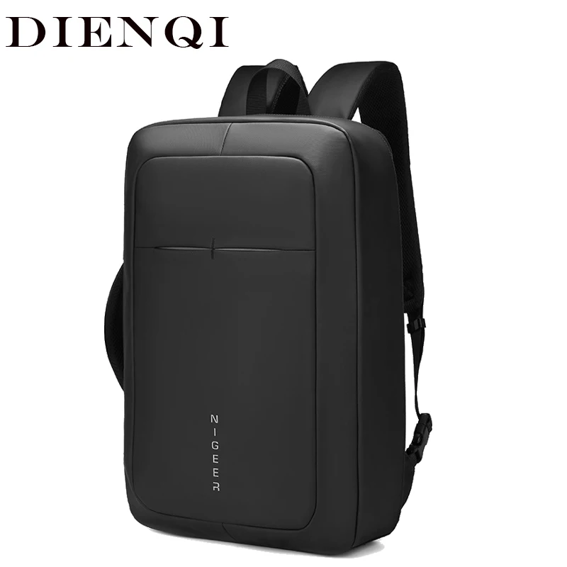 Мужской тонкий рюкзак для ноутбука 17 дюймов с USB зарядкой|Мужские рюкзаки| |