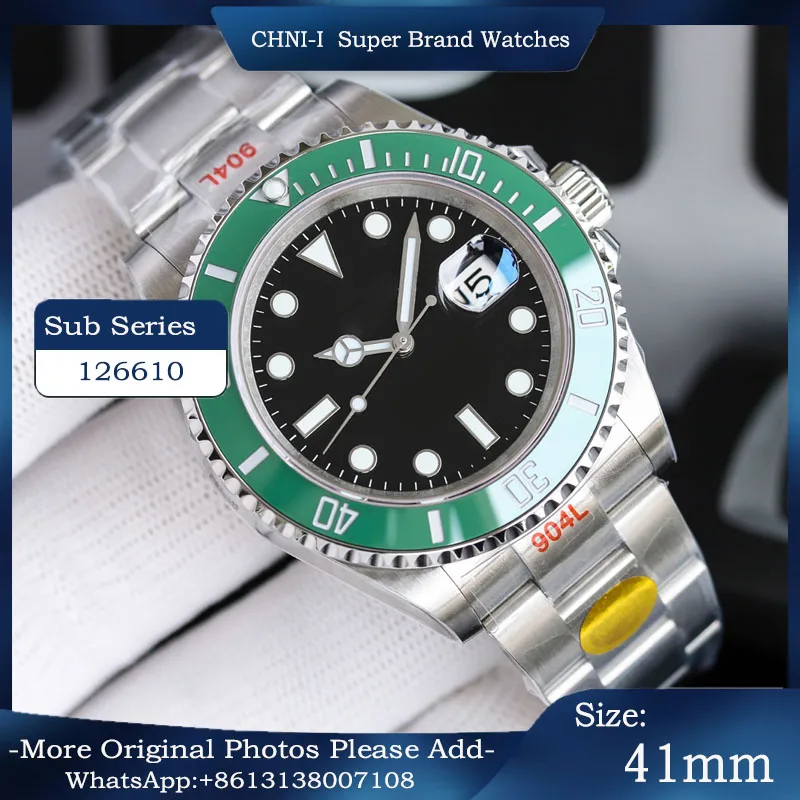 

The latest version of v11 126619 men's automatic mechanical watch luxury 1:1 ceramic 904L waterproof men's watch manufacturer