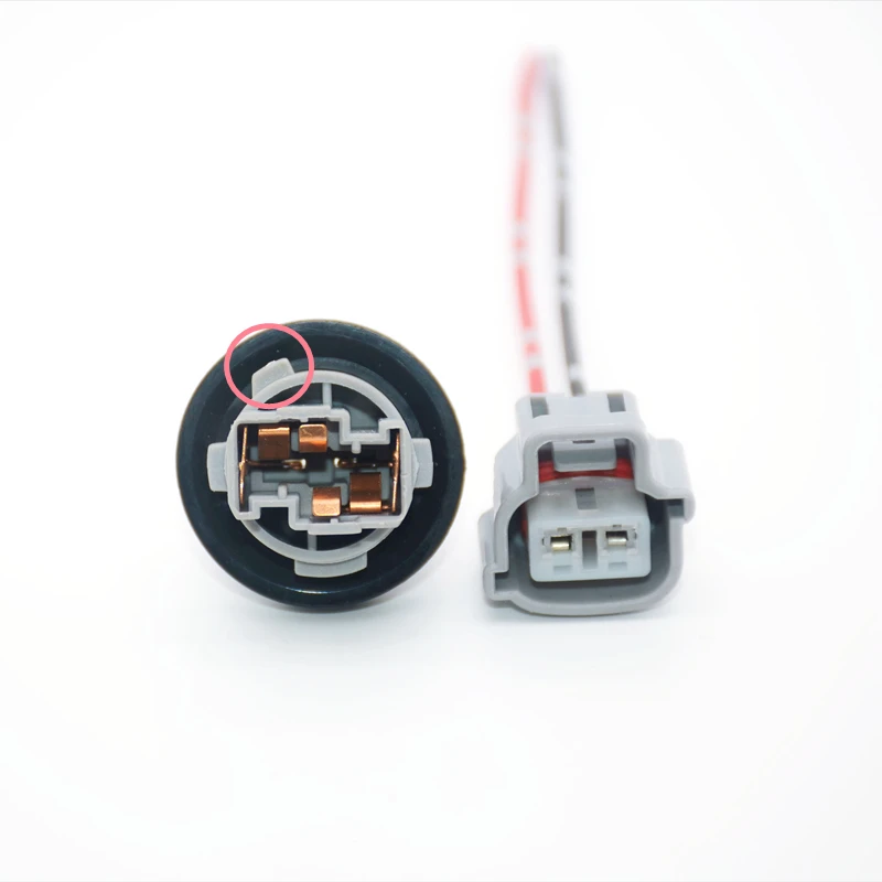 

Передние поворотные сигналы для Toyota, задняя противотуманная фара, задняя противотуманная фара WY21W T20 7440, держатель автомобильной фары, разъем интерфейса питания